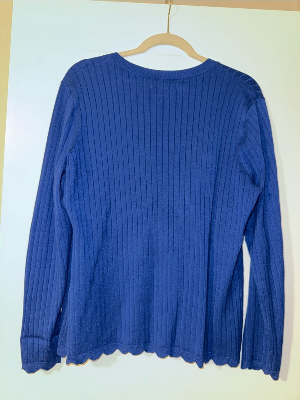 41 Hawthorn Ribbed Button-Front Cardigan - Picture 3 of 3